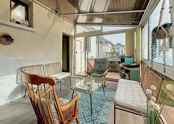 Maison Rénovée Avec Jardin, Garage, Parking Et Wifi Gratuit - Fr-1-361-558 Granville